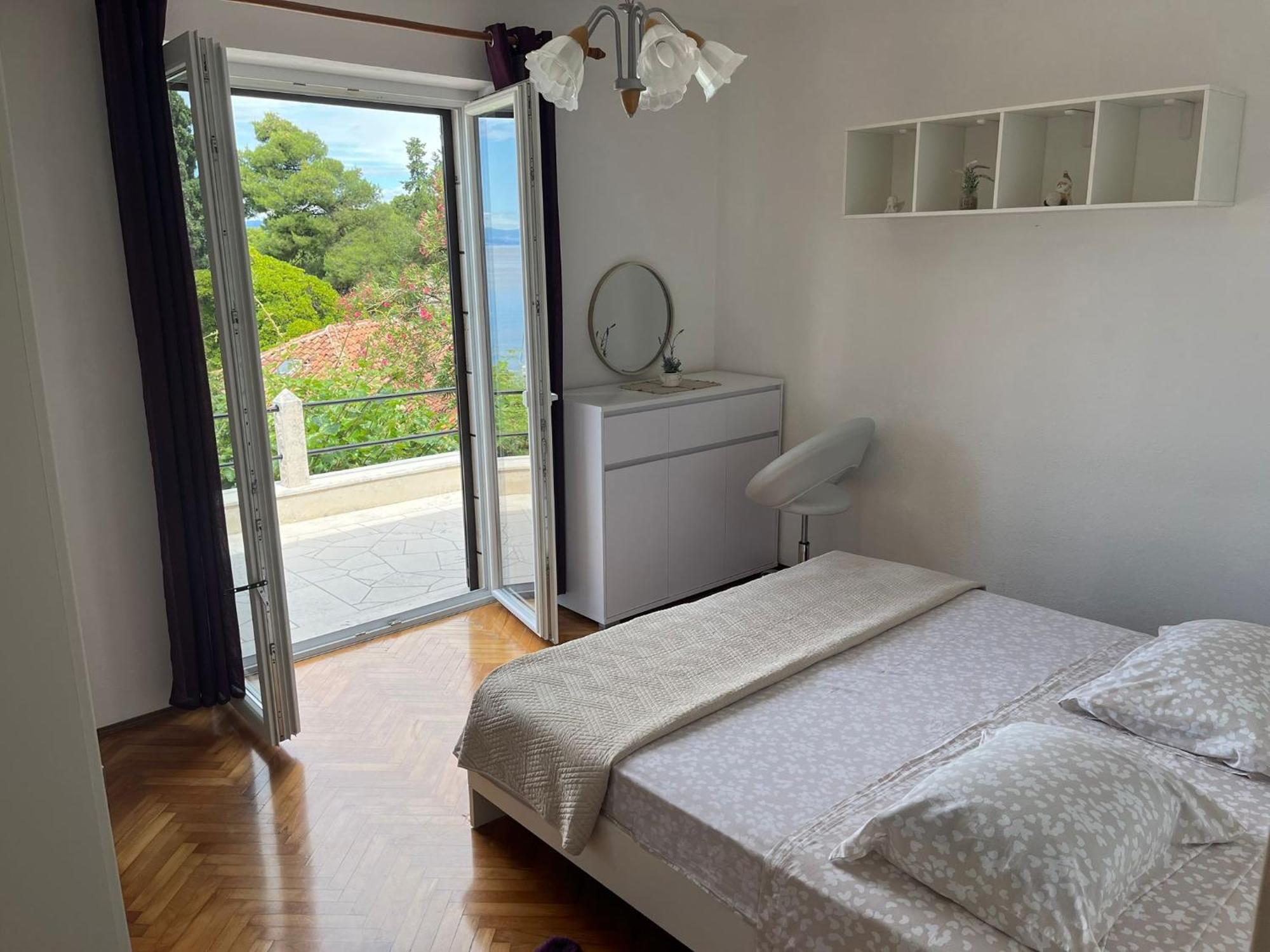 Ferienwohnung Sunset By The Sea Splitska Exterior foto